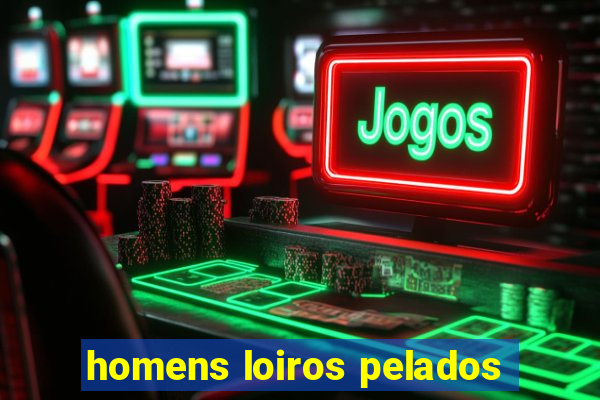 homens loiros pelados
