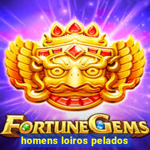 homens loiros pelados