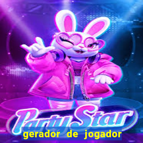 gerador de jogador de futebol