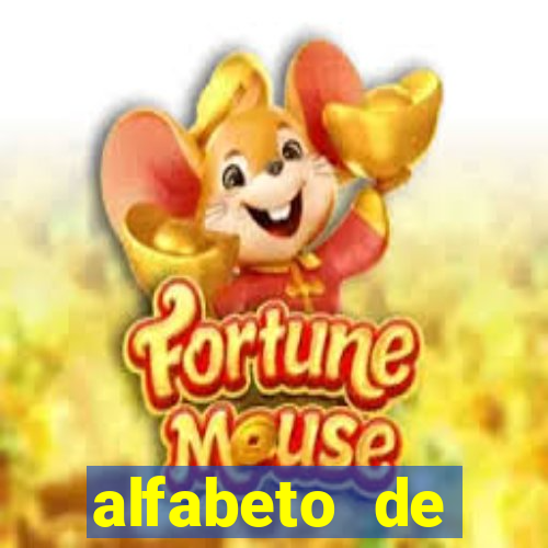 alfabeto de caligrafia bonita