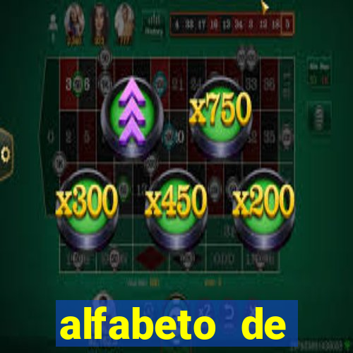 alfabeto de caligrafia bonita