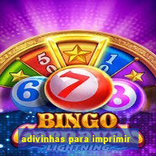 adivinhas para imprimir