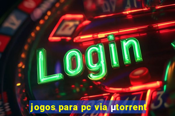 jogos para pc via μtorrent