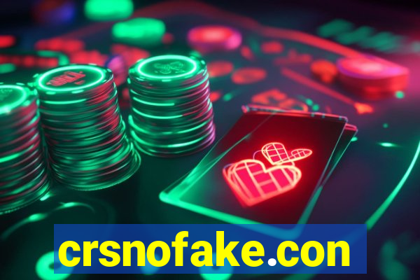 crsnofake.con