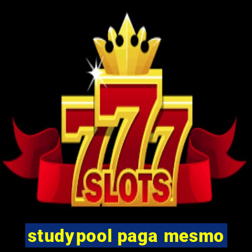 studypool paga mesmo