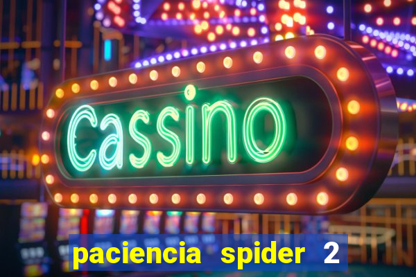 paciencia spider 2 naipes jogar