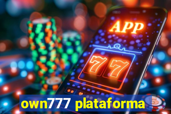 own777 plataforma