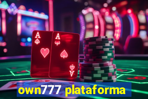 own777 plataforma