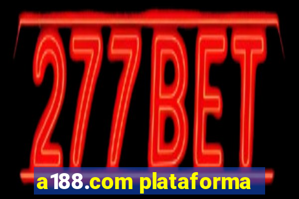 a188.com plataforma