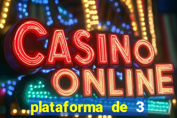 plataforma de 3 reais pg