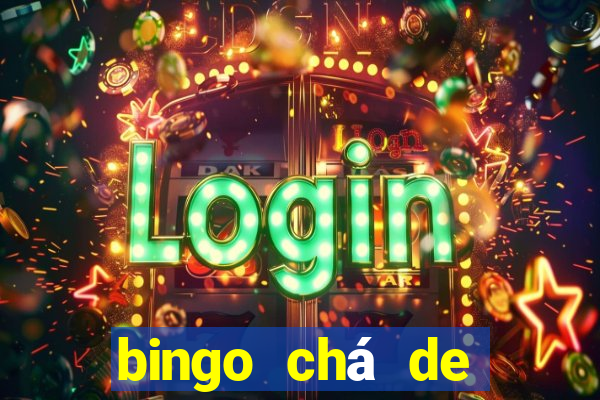 bingo chá de bebê excel