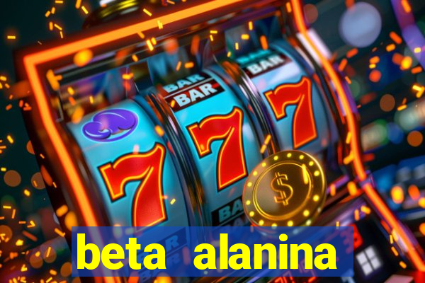 beta alanina aumenta a pressao