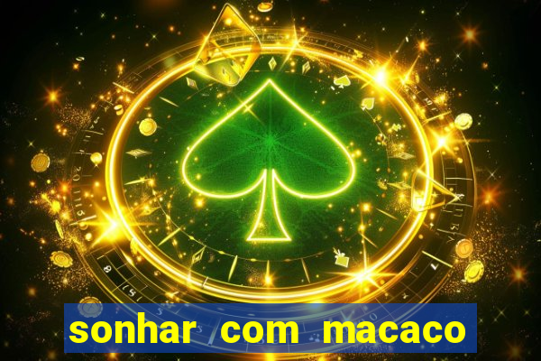 sonhar com macaco o que significa
