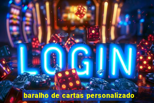 baralho de cartas personalizado