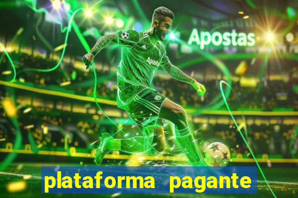 plataforma pagante fortune tiger