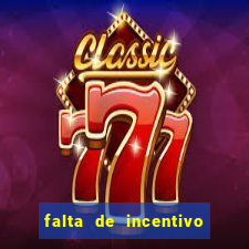 falta de incentivo ao esporte nas escolas