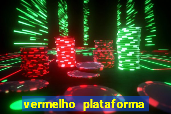 vermelho plataforma de jogos