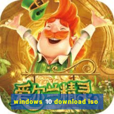 windows 10 download iso