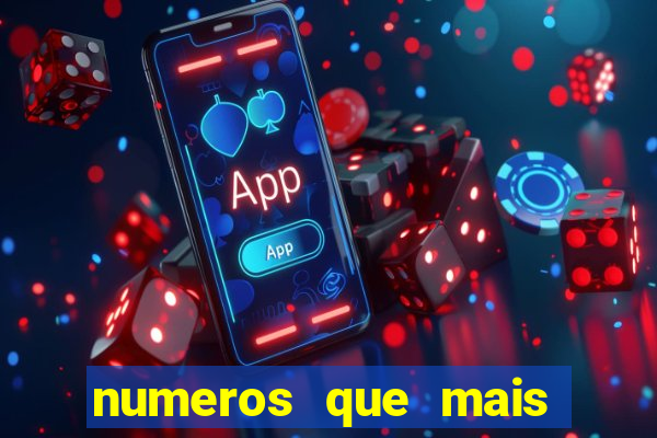 numeros que mais saem no minas cap