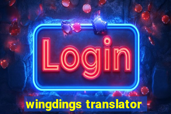wingdings translator