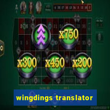 wingdings translator