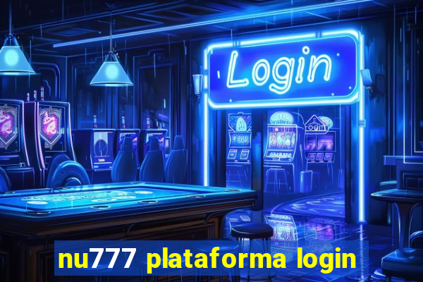 nu777 plataforma login