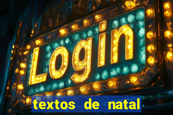 textos de natal para leitura