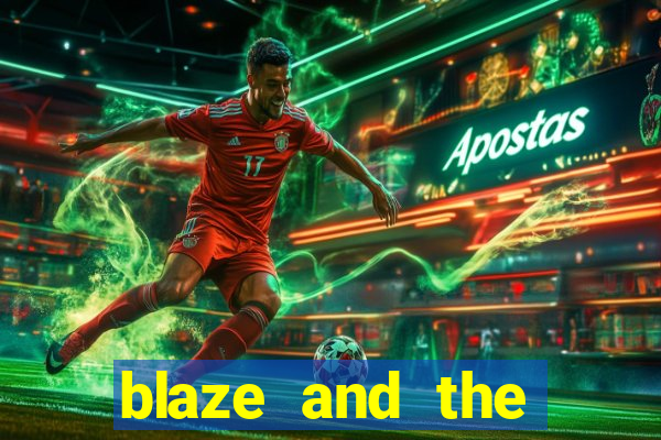 blaze and the monster machines logo font