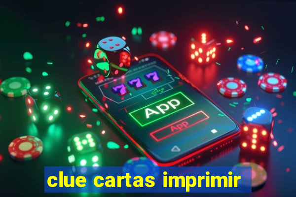 clue cartas imprimir