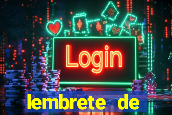 lembrete de vencimento para cliente