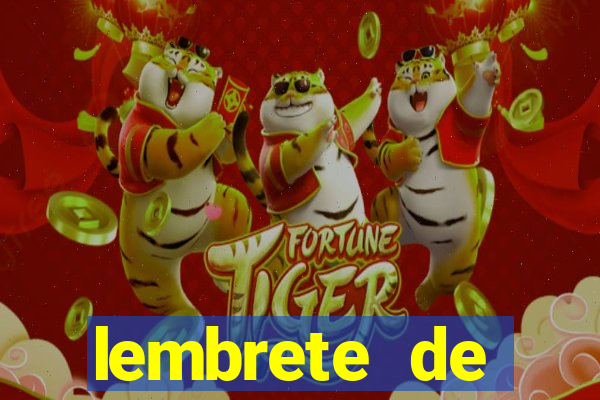 lembrete de vencimento para cliente