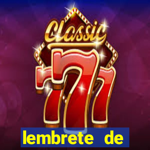 lembrete de vencimento para cliente