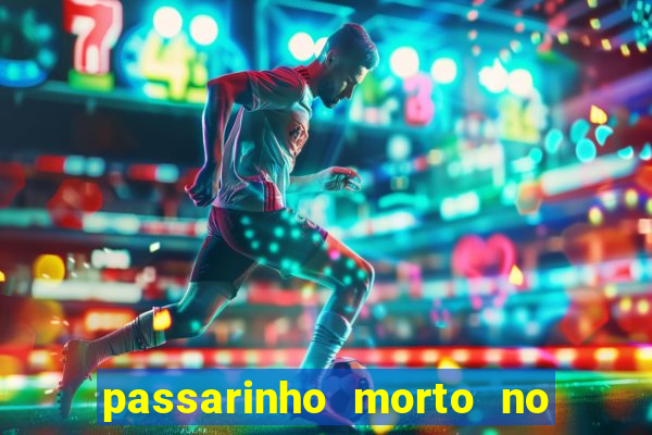 passarinho morto no quintal significado espiritual