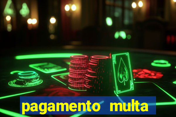 pagamento multa detran mg