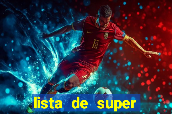 lista de super herois de a a z