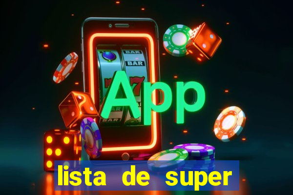 lista de super herois de a a z