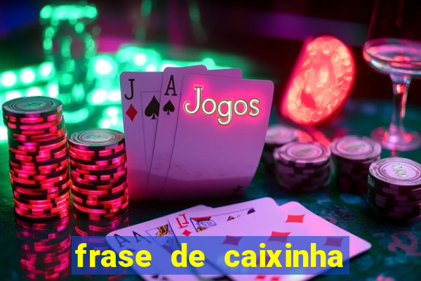 frase de caixinha de natal