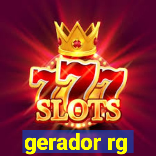 gerador rg