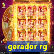 gerador rg