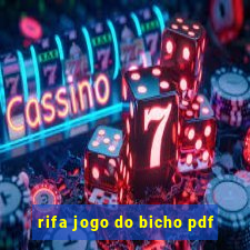 rifa jogo do bicho pdf