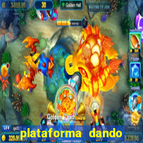 plataforma dando bonus de cadastro