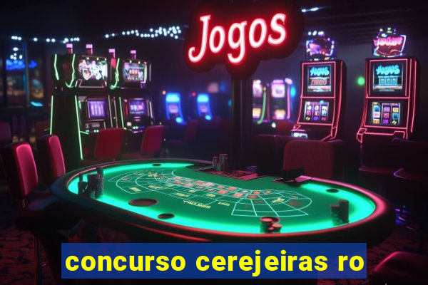 concurso cerejeiras ro