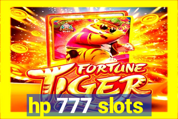 hp 777 slots