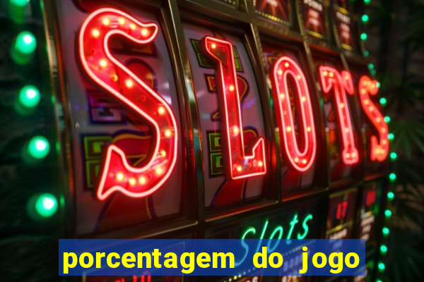 porcentagem do jogo fortune tiger