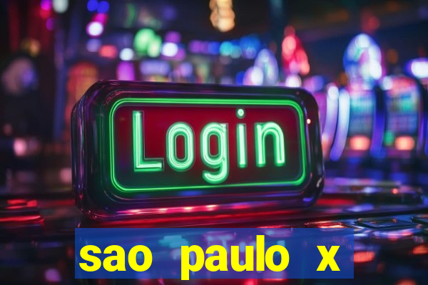 sao paulo x palmeiras palpite