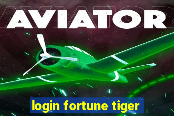 login fortune tiger