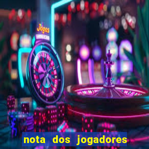 nota dos jogadores do flamengo