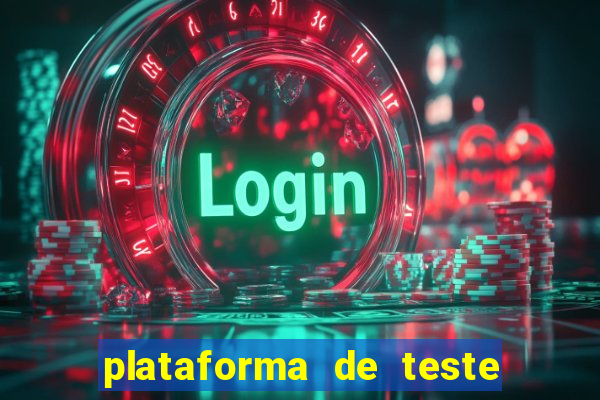 plataforma de teste pg demo