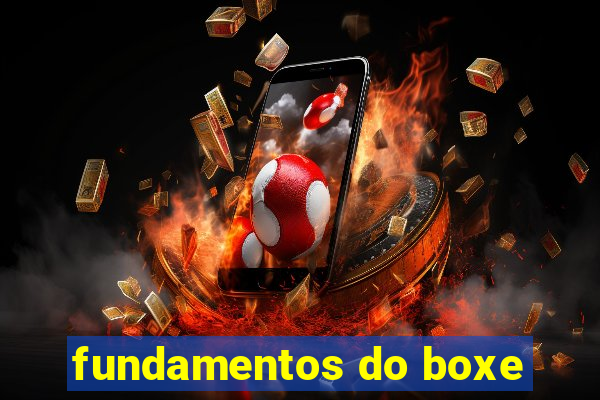 fundamentos do boxe