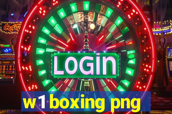 w1 boxing png